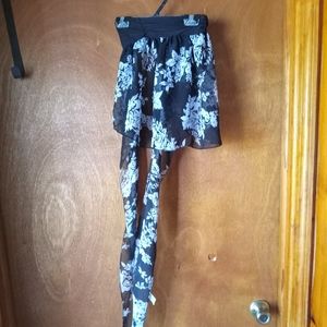 Gather top swum suit coverup